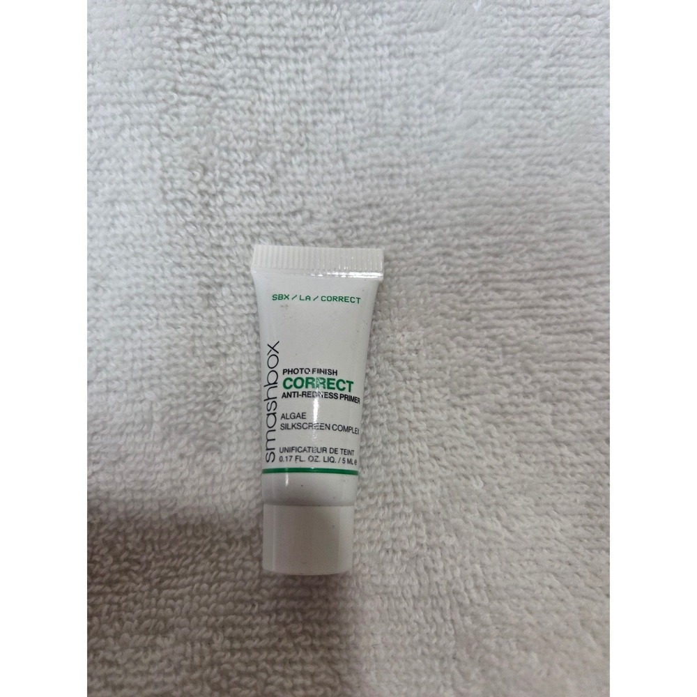 Smashbox‎ Photo Finish Correct Anti-Redness Primer travel side 0.17 fl oz. New